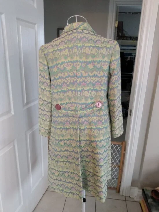 '60s/'70s vintage spring coat - Picture 2 of 3